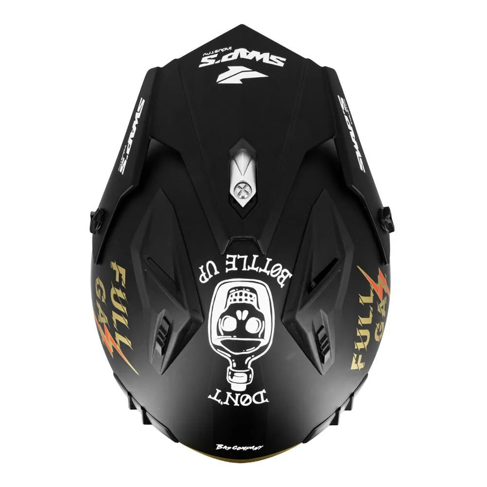 Casque Jet Trial/Quad - Swaps TROOPER | Edition limité FullGaz - LE PRATIQUE DU MOTARD