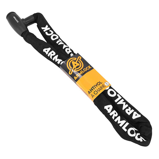Antivol A Chaine Armlock A Serrure Integree 1,20M (Maillon Diam 9,5 Mm)