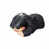 Gants Mitaine moto cuir avec Coque Carbone - LE PRATIQUE DU MOTARD