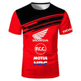 T-shirt Moto Honda HRC – Style Racing, Performance et Confort - LE PRATIQUE DU MOTARD