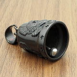 Guardian Bell® "Live to Ride" – La Cloche Porte - Bonheur (Acier Inoxydable) - LE PRATIQUE DU MOTARD