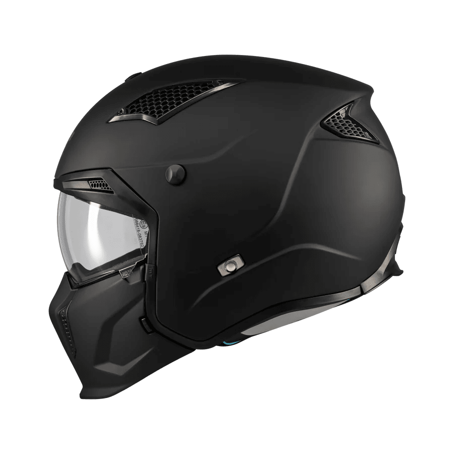 CASQUE TRIAL MT STREETFIGHTER PURE A1 MATT - LE PRATIQUE DU MOTARD