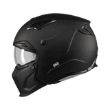 CASQUE TRIAL MT STREETFIGHTER PURE A1 MATT - LE PRATIQUE DU MOTARD