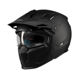 CASQUE TRIAL MT STREETFIGHTER PURE A1 MATT - LE PRATIQUE DU MOTARD