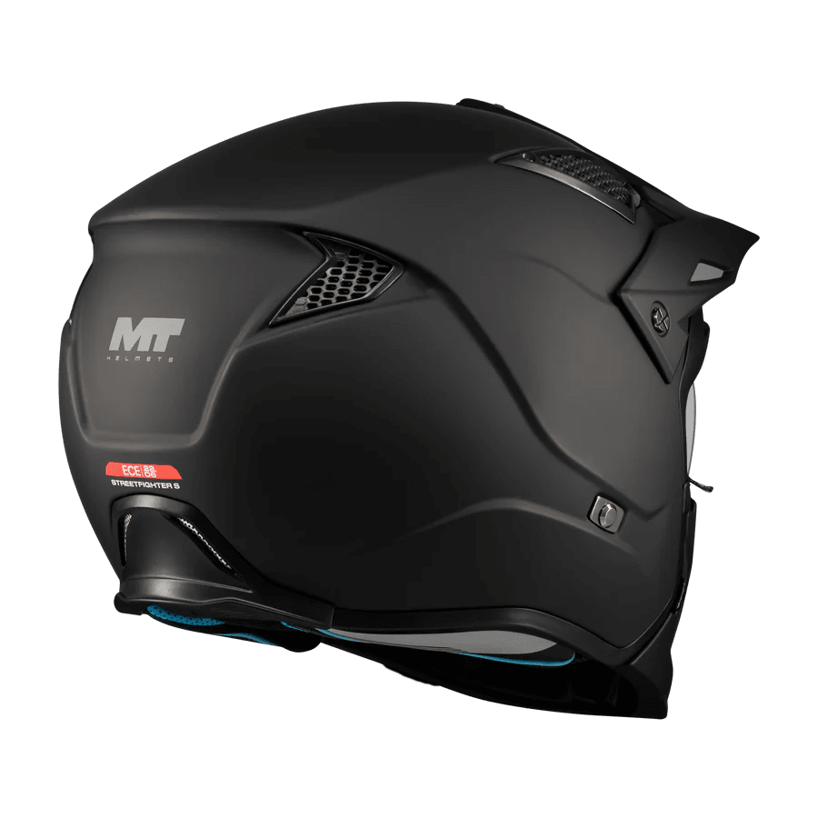 CASQUE TRIAL MT STREETFIGHTER PURE A1 MATT - LE PRATIQUE DU MOTARD