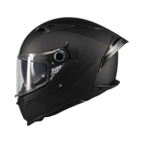 Matte Black Full Face Motorcycle Helmet