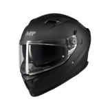Matte Black Full Face Motorcycle Helmet