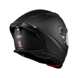 Matte Black Full Face Motorcycle Helmet