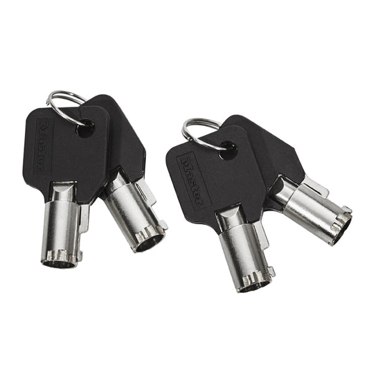 Antivol Velo / Trottinette A Menotte Masterlock Street Cuff L55 Cm - Livre Avec 4 Cles - Niveau Securite 9 - Homologue Fub 1 