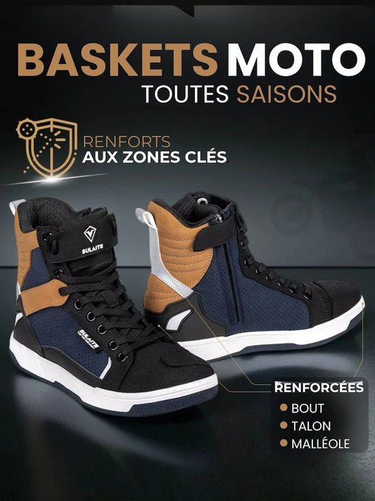 Chaussure montante moto | City Rider™ - LE PRATIQUE DU MOTARD