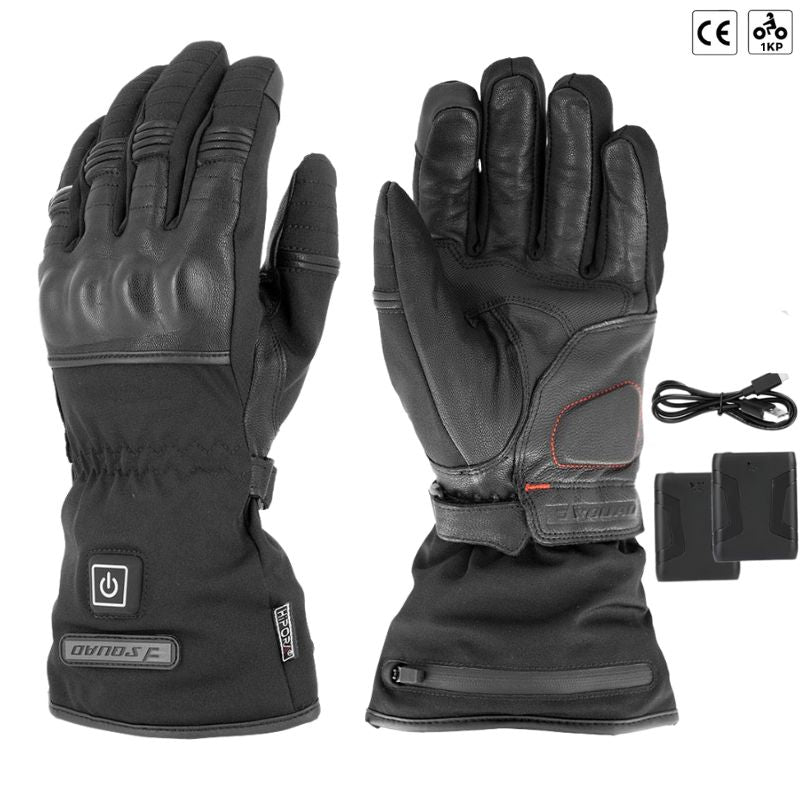 Gants Moto Chauffant FRED - HOMOLOGUE (CE) - LE PRATIQUE DU MOTARD