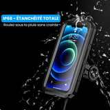 Support Téléphone Moto Étanche - Chargeur à Induction – IPX8, 360°, Type - C - LE PRATIQUE DU MOTARD