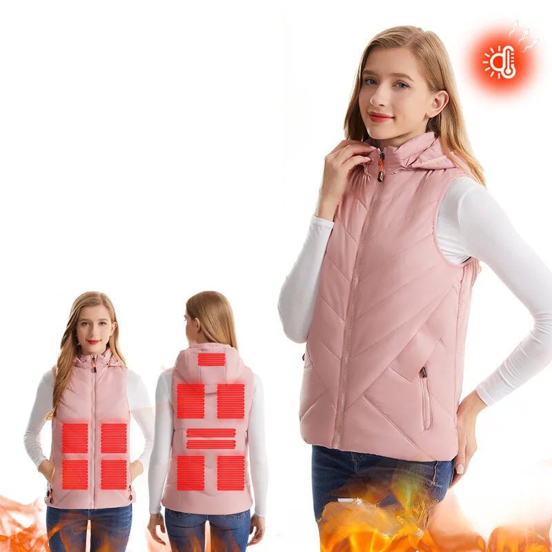 Gilet Chauffant Femme WarmMotion™ | Élégance et Confort - LE PRATIQUE DU MOTARD