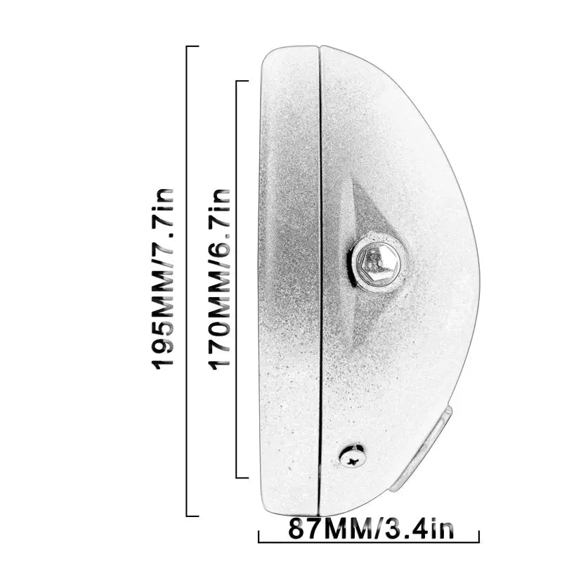 Phare rond moto LED avec clignotant 7.5 " - LE PRATIQUE DU MOTARD