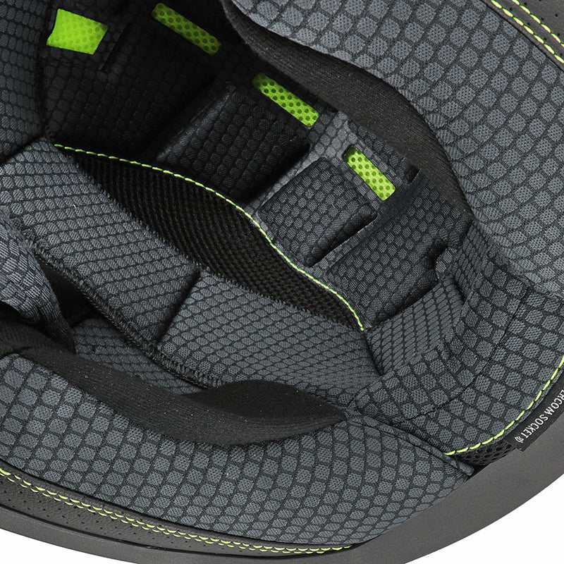 Casque jet ADX AJ300 Noir Mat — mousses intérieures démontables