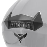 Casque modulable ADX AM600 Gris Brillant — détail arrière de la coque