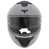 Casque modulable ADX AM600 Gris Brillant — vue de face
