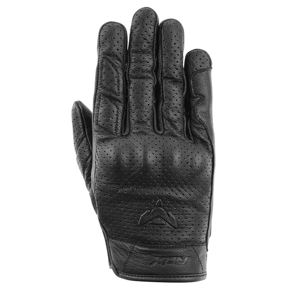 Gants moto été cuir homme ADX Austin noirs homologués CE, vue principale
