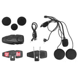 Intercom Moto ASMAX MAXRUNON — Bluetooth 5.3, 2 Utilisateurs, 500 m, 24 h Autonomie, Étanche IPX5