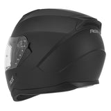 Casque intégral ADX AI450 Noir Mat — vue trois-quarts arrière