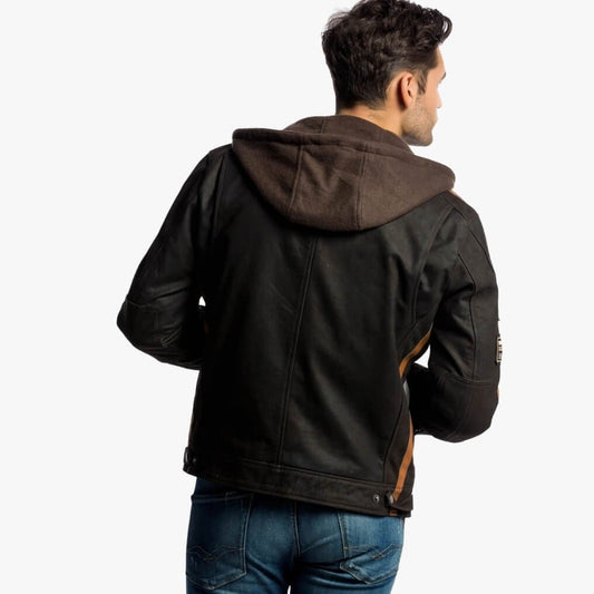 Blouson moto Cuir Vintage Homme : HERITAGE 58™ - LE PRATIQUE DU MOTARD