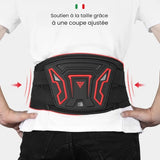 Ceinture de protection lombaire moto - LE PRATIQUE DU MOTARD
