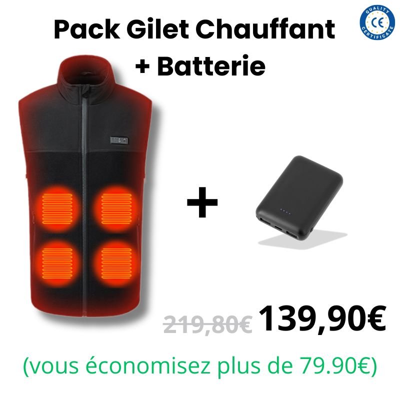 Gilet chauffant moto | VOLCAN.IO™ - LE PRATIQUE DU MOTARD