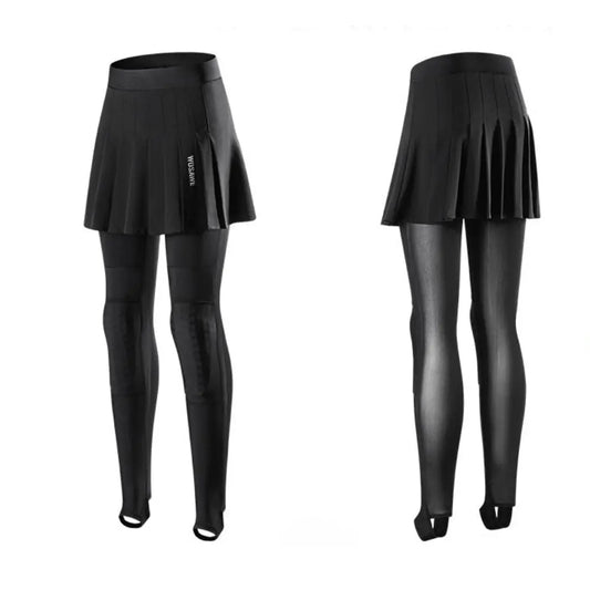 Legging moto été + Jupette avec protection CE2  | VALKYRIA™