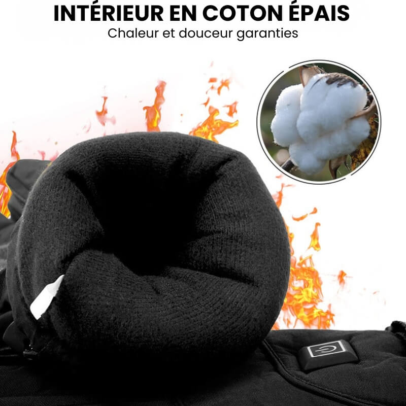 Gants Chauffants hiver Étanches et Tactiles | BIKIN™ HeatGloves - LE PRATIQUE DU MOTARD