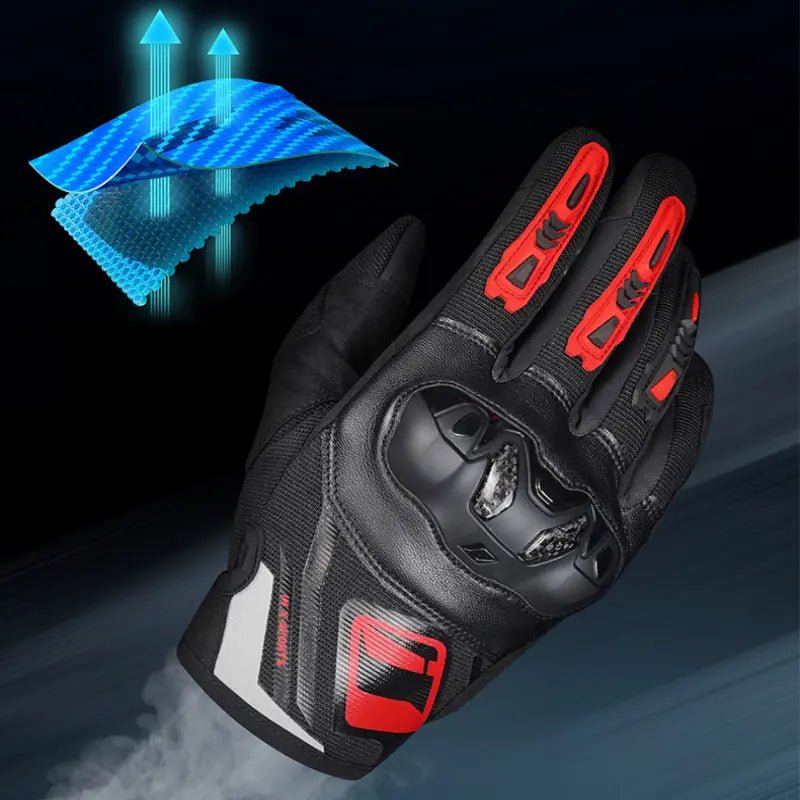 Gants Moto Homologués : CarbonRide™ Performance - LE PRATIQUE DU MOTARD