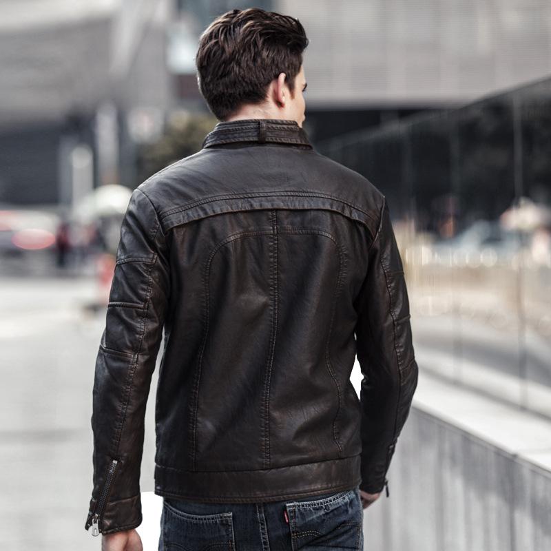 Veste Cuir Homme style Cafe racer - LE PRATIQUE DU MOTARD