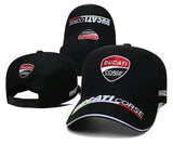 Casquette motard - Ducati corse Noir - LE PRATIQUE DU MOTARD