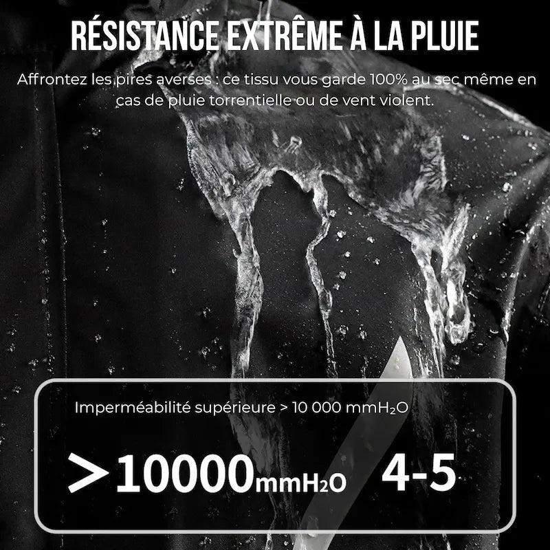 Tenue de Pluie Moto Intégrale | R - DEFENDER™ - LE PRATIQUE DU MOTARD