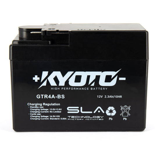 Batterie Moto Kyoto YTR4A-BS — AGM 12V Sans Entretien
