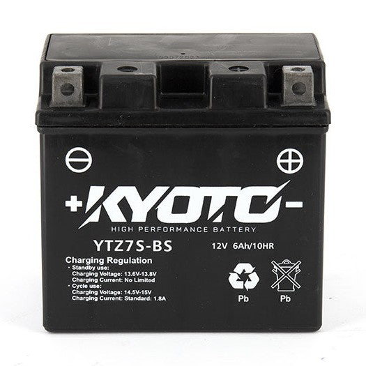 Batterie Moto Kyoto YTZ7S-BS — AGM 12V Sans Entretien