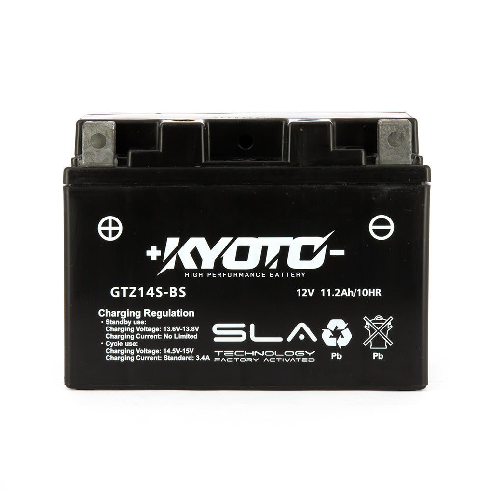 Batterie Moto Kyoto YTZ14S-BS — AGM 12V Sans Entretien