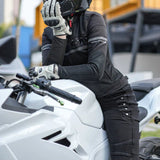 Pantalon Moto Femme Kevlar & Imperméable | RIDERIA™ - LE PRATIQUE DU MOTARD