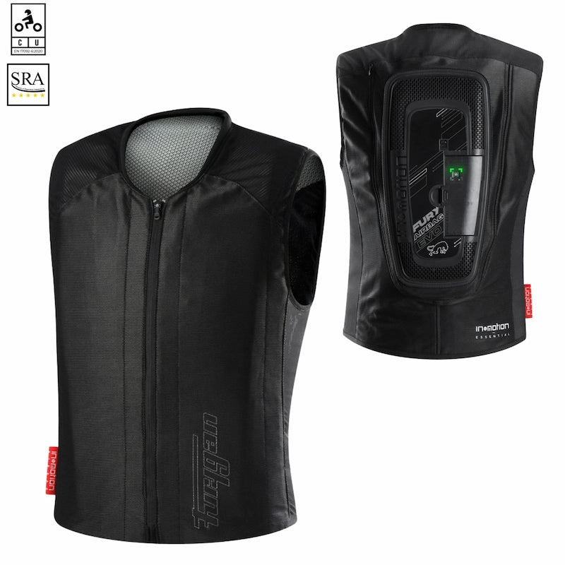 Gilet Airbag sous veste Moto in&motion | FuryGan EVO™ - LE PRATIQUE DU MOTARD