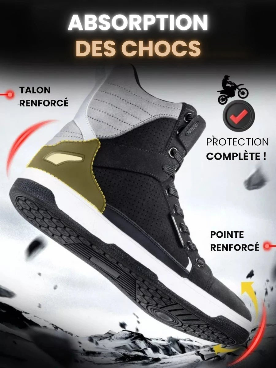 Chaussure montante moto | City Rider™ - LE PRATIQUE DU MOTARD