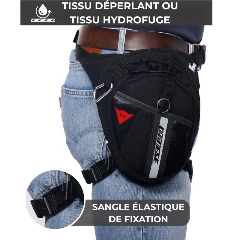 Sacoche de jambe moto dainese - LE PRATIQUE DU MOTARD