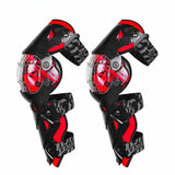 Genouillere moto articulé avec protege tibia - LE PRATIQUE DU MOTARD