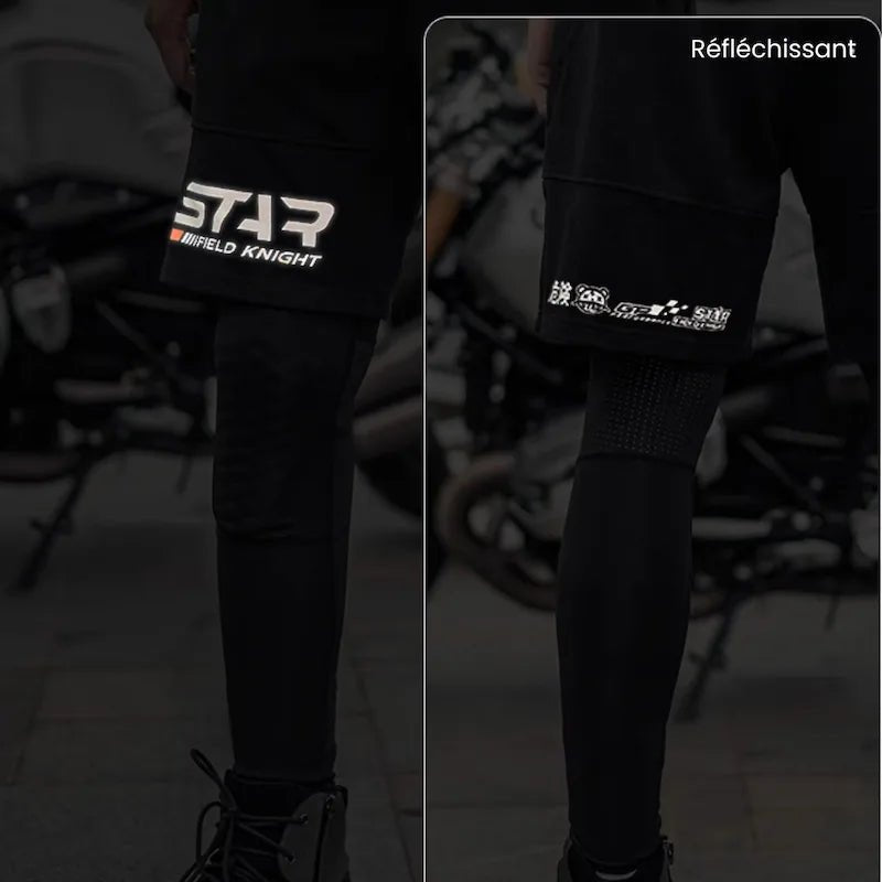 Pantalon Moto Été + Short CE2 | Rider - Flex™ - LE PRATIQUE DU MOTARD