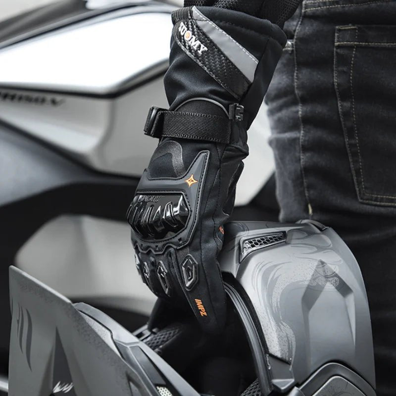 Gants Moto Hiver Femme - 100% Imperméables et Respirants - LE PRATIQUE DU MOTARD