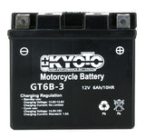 Batterie Moto Kyoto YT6B-3 — AGM 12V Sans Entretien