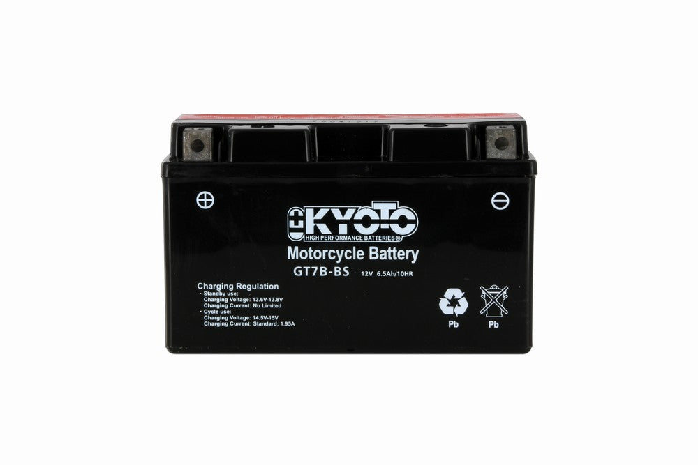 Batterie Moto Kyoto YT7B-BS — AGM 12V Sans Entretien