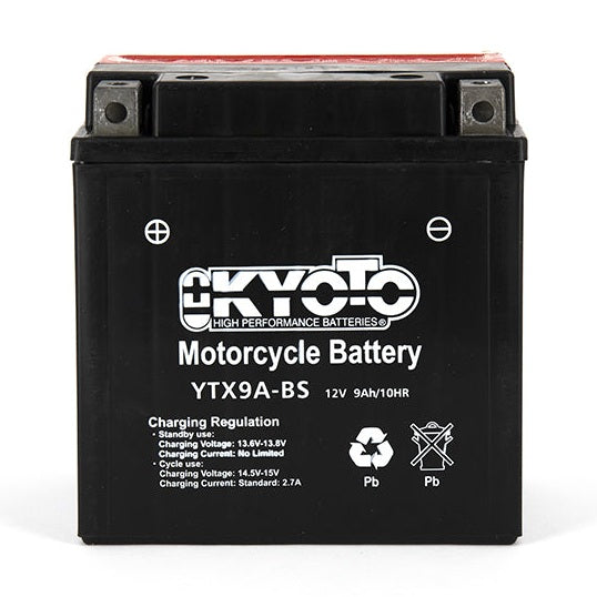 Batterie Moto Kyoto YTX9A-BS — AGM 12V Sans Entretien