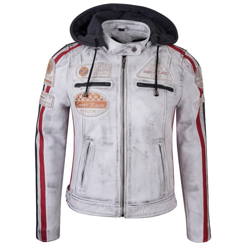 Blouson cuir moto rétro chic pour femme | LEGENDARY 58™ - LE PRATIQUE DU MOTARD