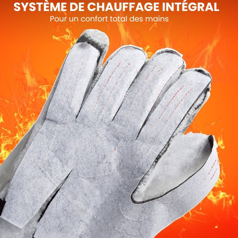 Gants Chauffants hiver Étanches et Tactiles | BIKIN™ HeatGloves - LE PRATIQUE DU MOTARD