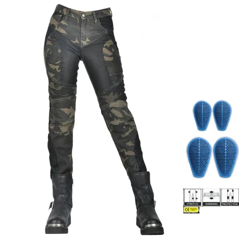 Pantalon Moto Femme Été Ventilé – LOONGBIKE™ WildRider - LE PRATIQUE DU MOTARD