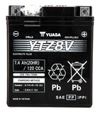 Batterie Moto Yuasa YTZ8-V — AGM 12V Sans Entretien
